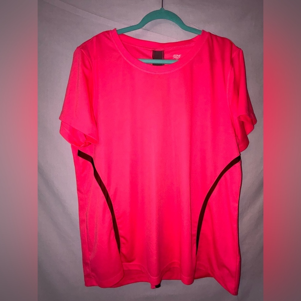 Bright Pink Zone Pro Workout Top